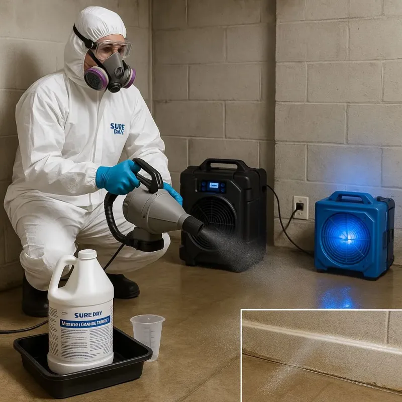 Sanitization and Odor Removal process in Morristown, VT