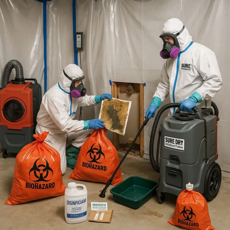 Contaminated Water Handling Protocols process in Morristown, VT