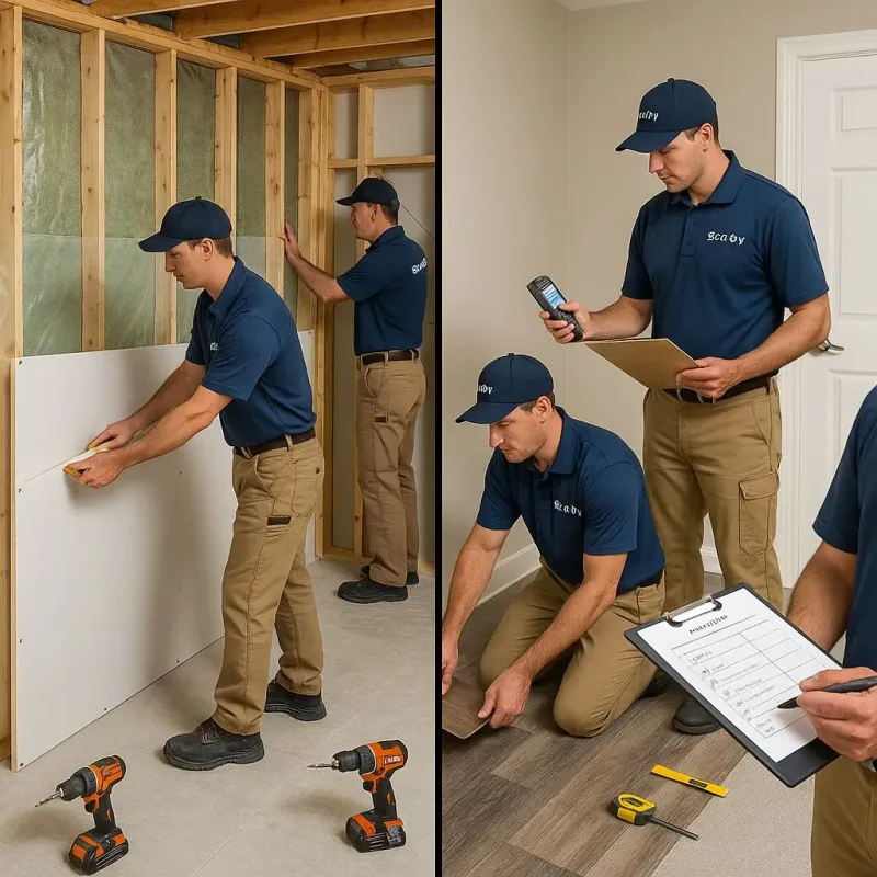 Repairs and Reconstruction process in Morristown, VT